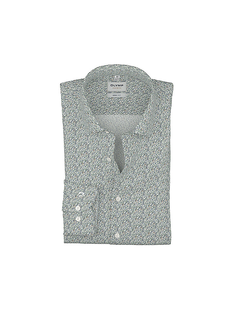 OLYMP Level Five Chemise Slim Fit Vert Clair 40 7